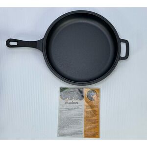 New Bruntmor Cast Iron Frying Pan Or Lid  9.5" Black
